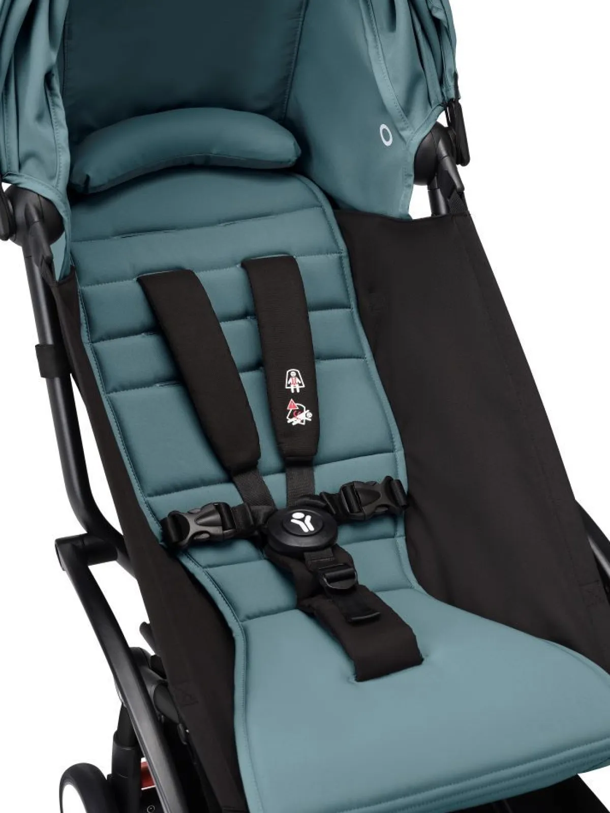 Stokke Alle Buggy's * YOYO³ Buggy Aqua – White Frame Blauw