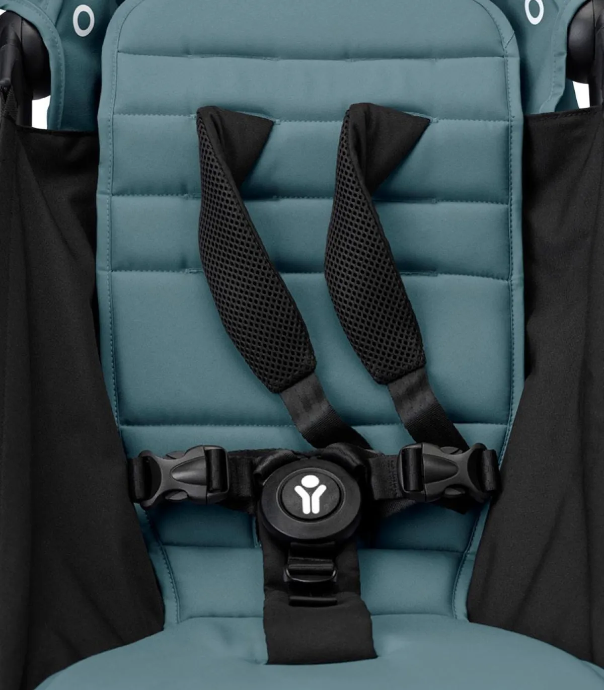 Stokke Alle Buggy's * YOYO³ Buggy Aqua – White Frame Blauw