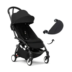 Stokke Alle Buggy's * YOYO³ Buggy Black – Black Frame Zwart