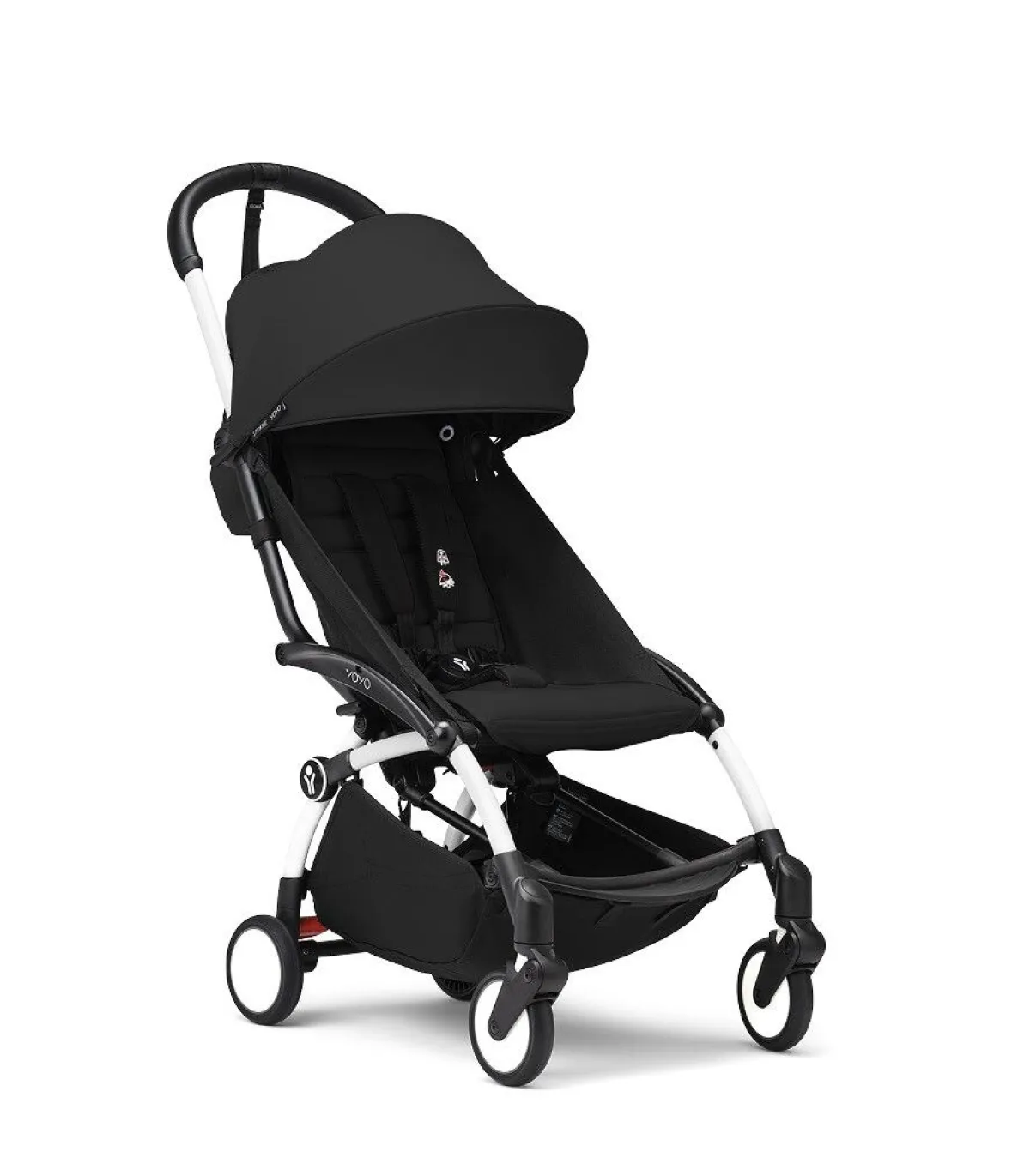 Stokke Alle Buggy's * YOYO³ Buggy Black – White Frame Zwart