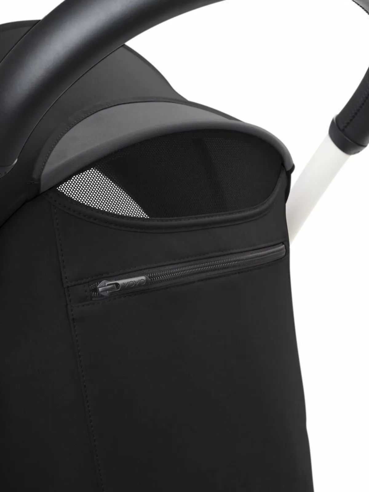 Stokke Alle Buggy's * YOYO³ Buggy Black – White Frame Zwart