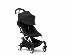 Stokke Alle Buggy's * YOYO³ Buggy Black – White Frame Zwart