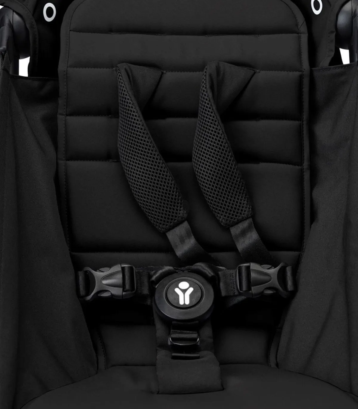 Stokke Alle Buggy's * YOYO³ Buggy Black – White Frame Zwart