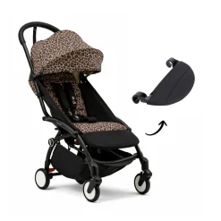 Stokke Alle Buggy's * YOYO³ Buggy Leopard – Black Frame Multicolor