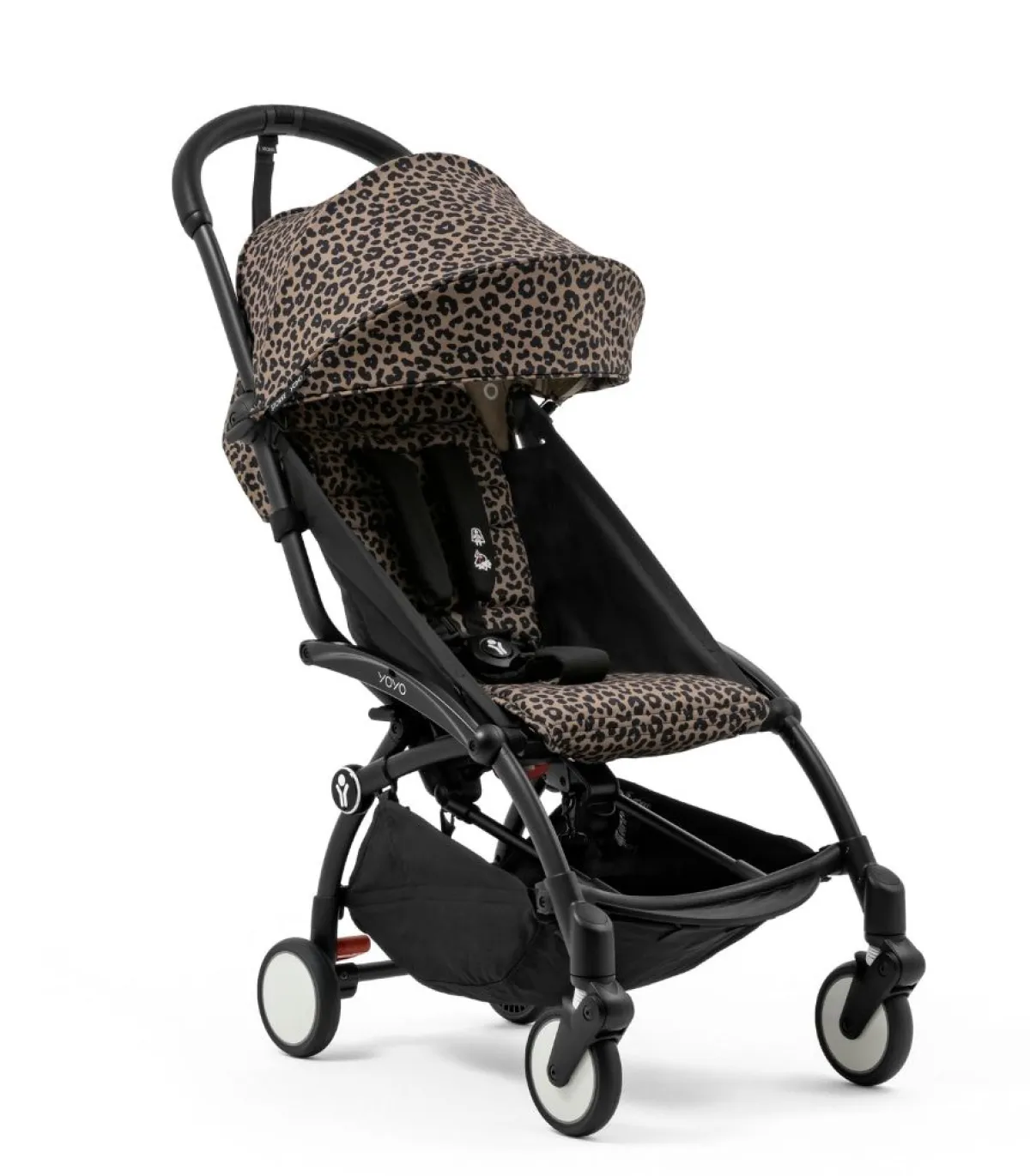 Stokke Alle Buggy's * YOYO³ Buggy Leopard – Black Frame Multicolor