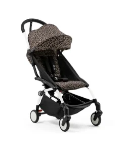 Stokke Alle Buggy's * YOYO³ Buggy Leopard – White Frame Multicolor