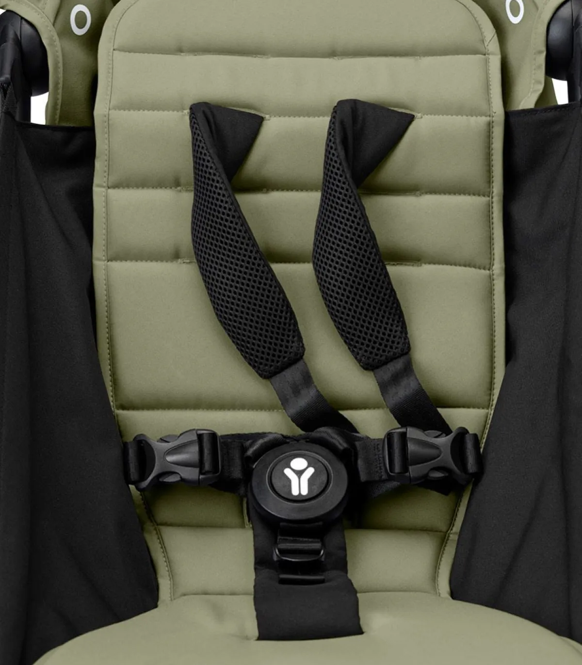 Stokke Alle Buggy's * YOYO³ Buggy Olive – Black Frame Groen