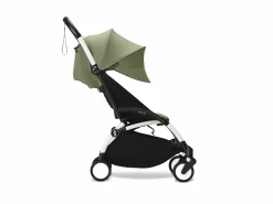 Stokke Alle Buggy's * YOYO³ Buggy Olive – White Frame Groen