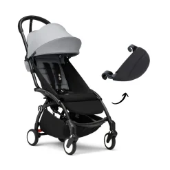 Stokke Alle Buggy's * YOYO³ Buggy Stone – Black Frame Grijs