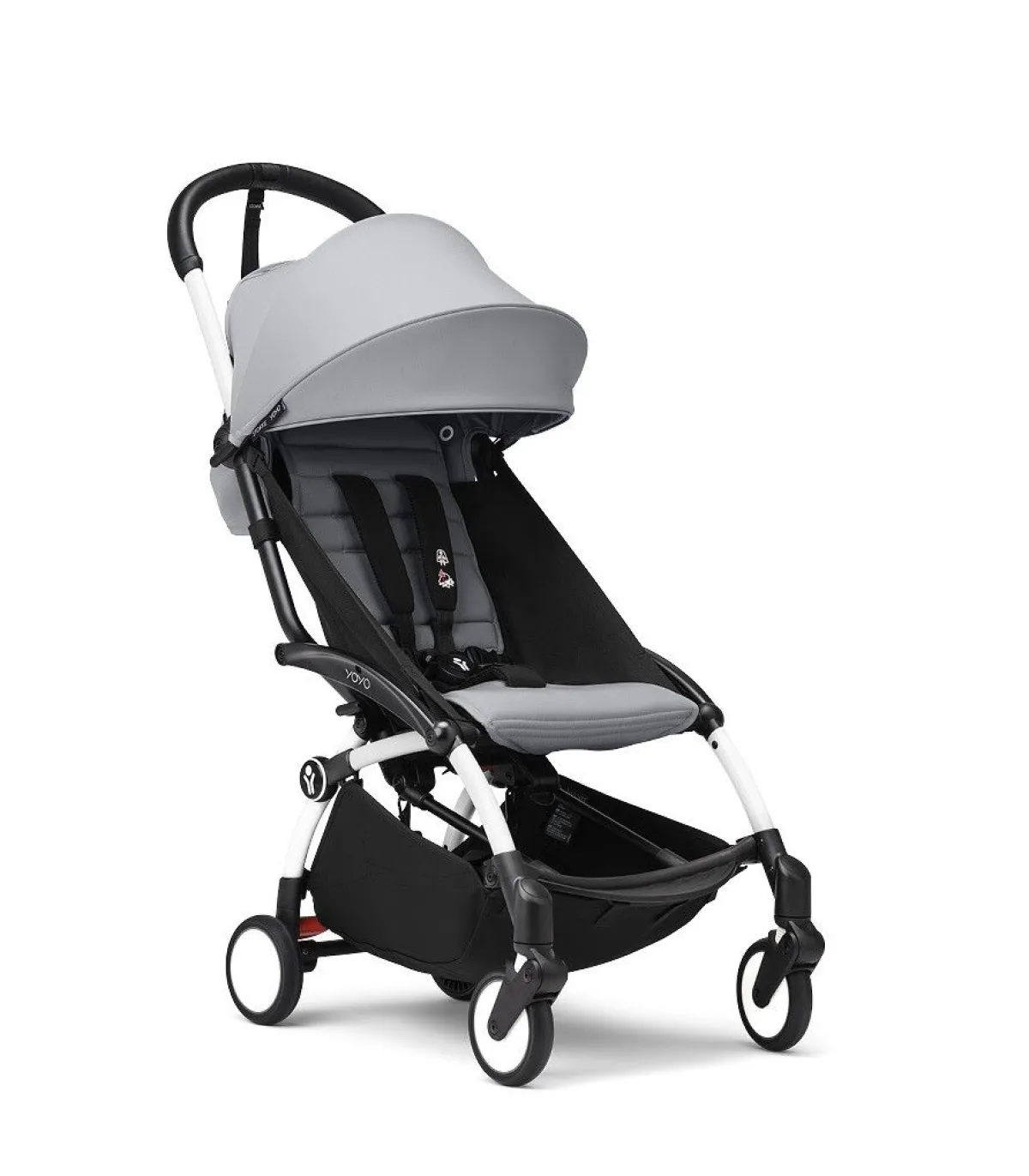 Stokke Alle Buggy's * YOYO³ Buggy Stone – White Frame Grijs