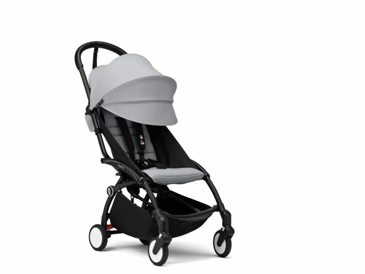 Stokke Alle Buggy's * YOYO³ Buggy Stone – White Frame Grijs
