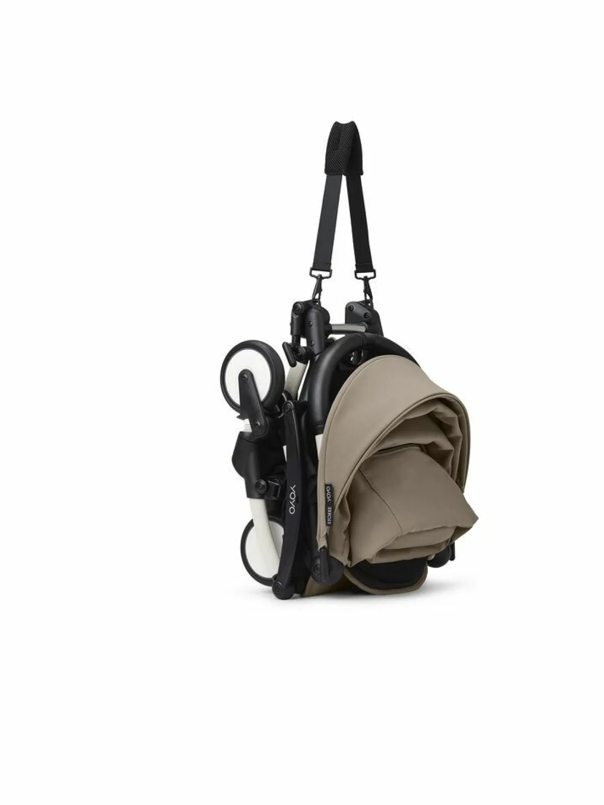 Stokke Alle Buggy's * YOYO³ Buggy Taupe – Black Frame Grijs