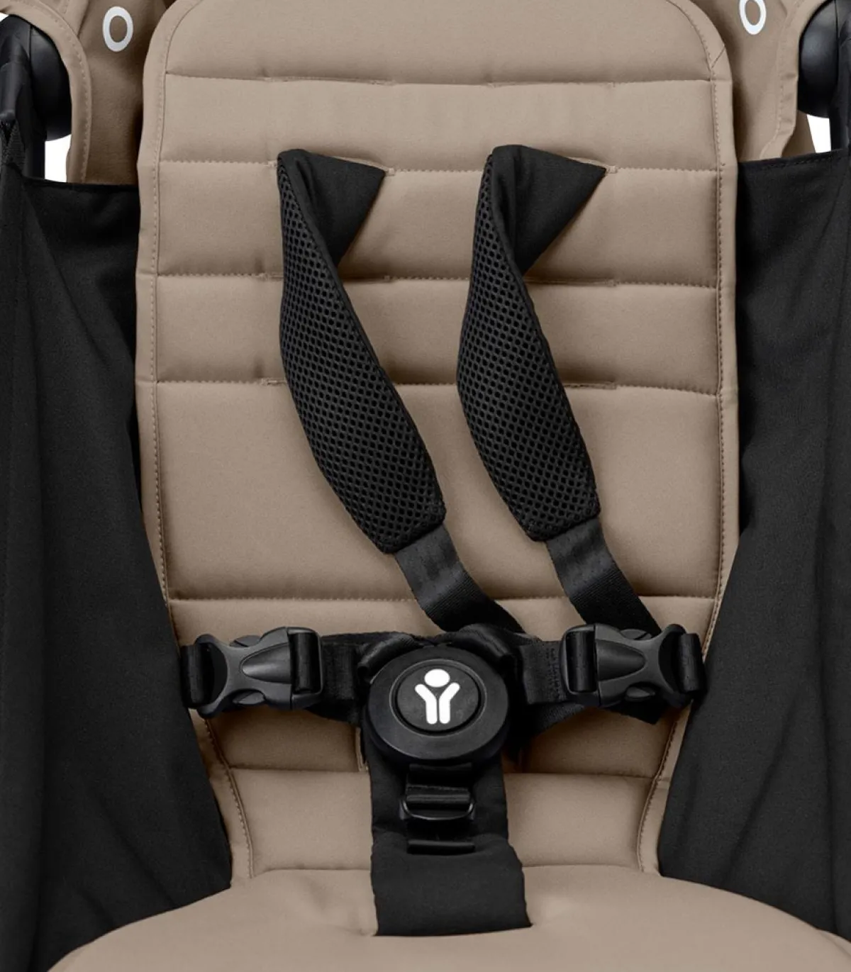 Stokke Alle Buggy's * YOYO³ Buggy Taupe – Black Frame Grijs