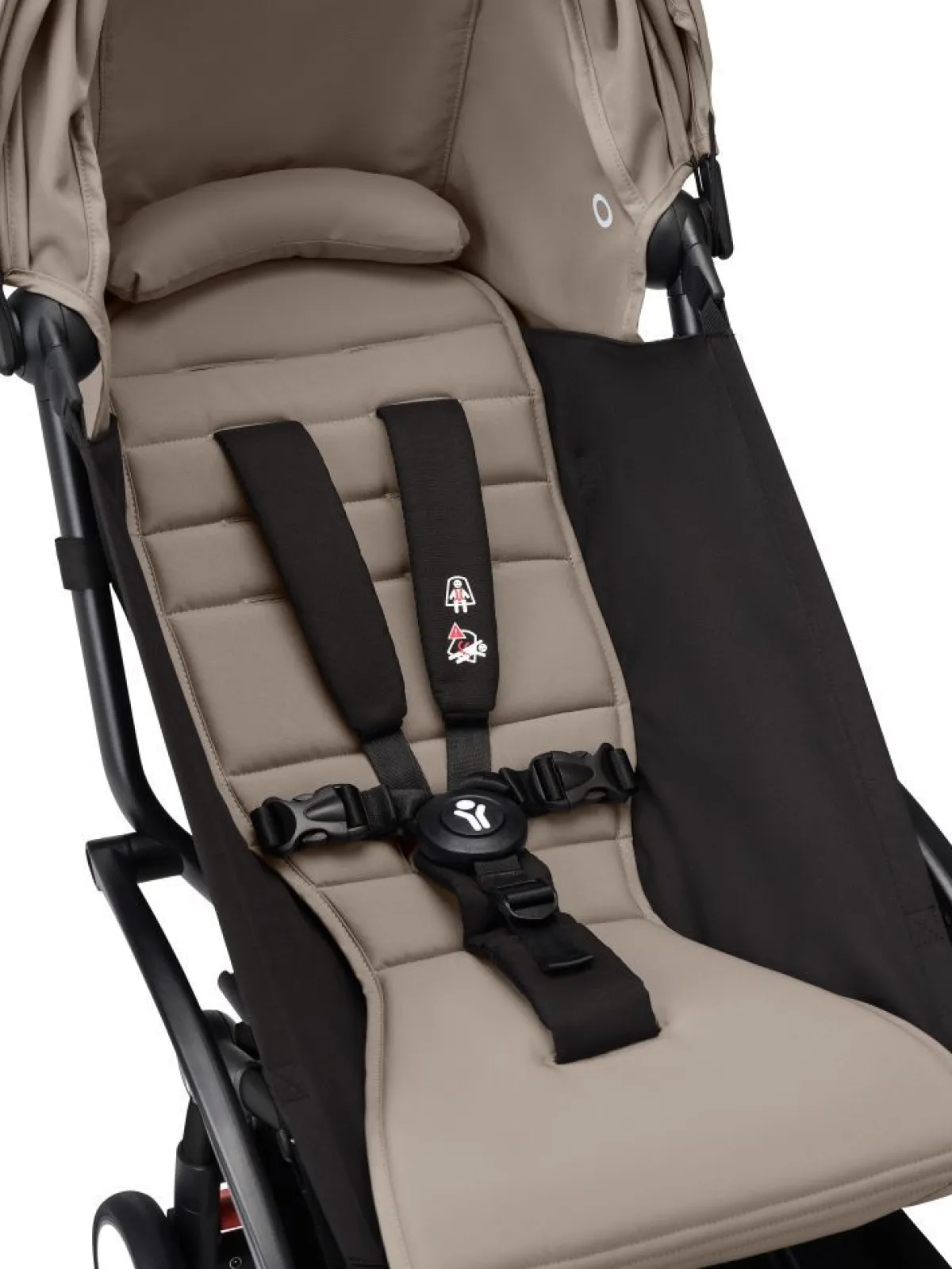 Stokke Alle Buggy's * YOYO³ Buggy Taupe – Black Frame Grijs