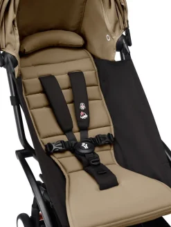 Stokke Alle Buggy's * YOYO³ Buggy Toffee – Black Frame Bruin