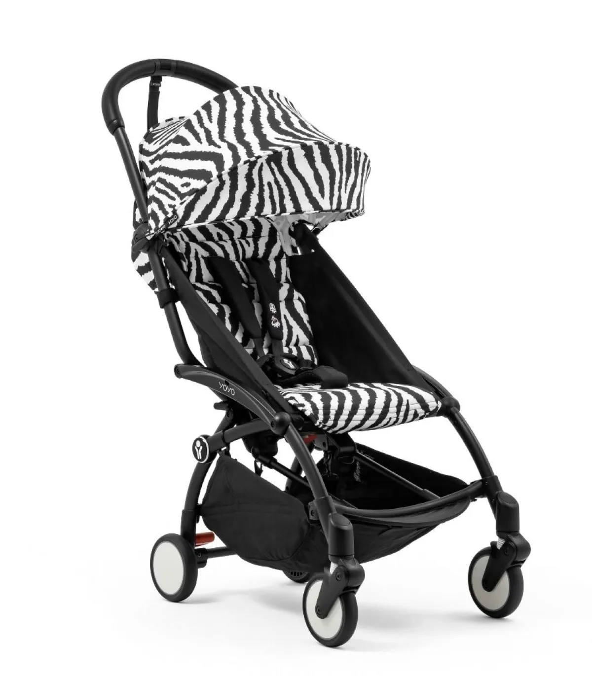 Stokke Alle Buggy's * YOYO³ Buggy Zebra – Black Frame Multicolor