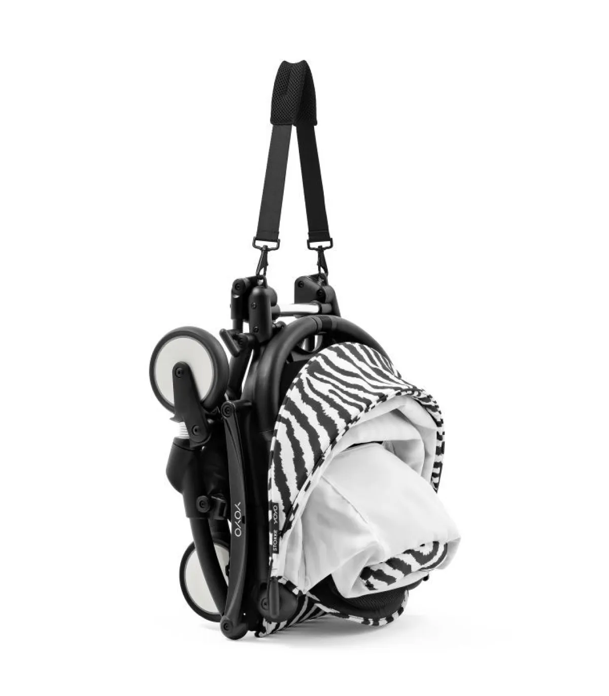 Stokke Alle Buggy's * YOYO³ Buggy Zebra – Black Frame Multicolor