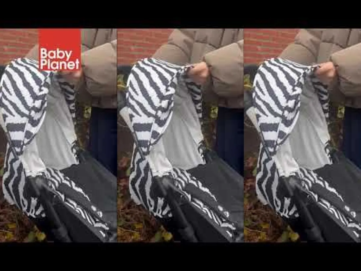 Stokke Alle Buggy's * YOYO³ Buggy Zebra – Black Frame Multicolor