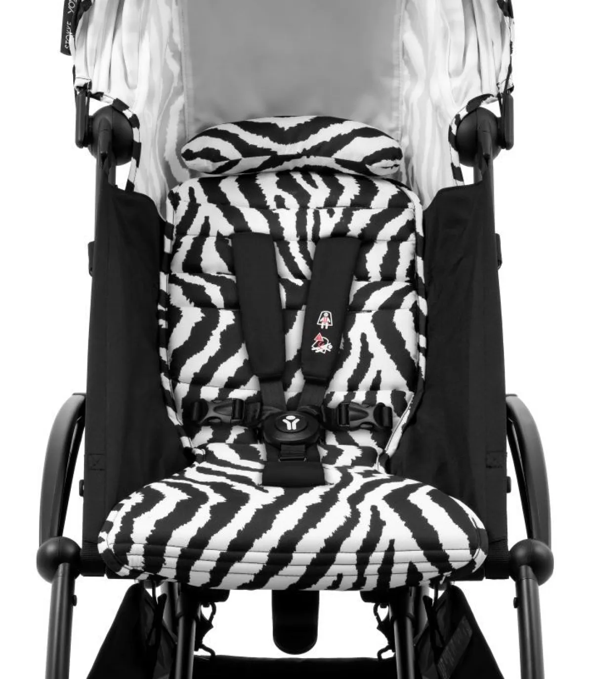 Stokke Alle Buggy's * YOYO³ Buggy Zebra – Black Frame Multicolor