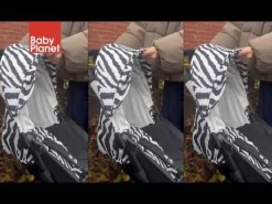 Stokke Alle Buggy's * YOYO³ Buggy Zebra – White Frame Multicolor