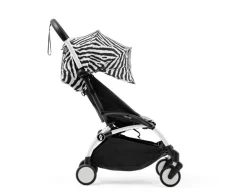 Stokke Alle Buggy's * YOYO³ Buggy Zebra – White Frame Multicolor