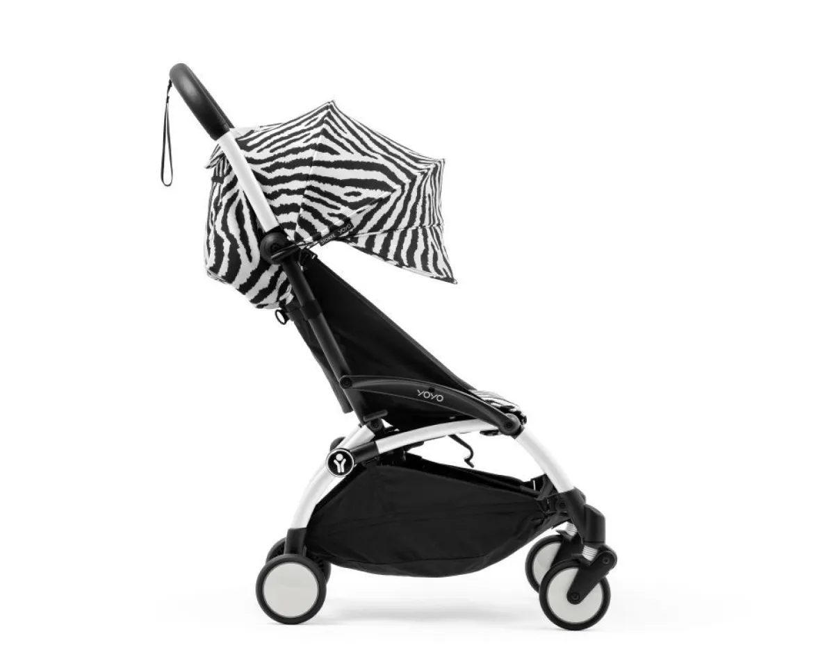 Stokke Alle Buggy's * YOYO³ Buggy Zebra – White Frame Multicolor