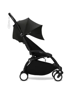 Stokke Combi Kinderwagens|Compacte Kinderwagens * YOYO³ Kinderwagen Compleet met 0+ Newborn Pack Black – Black Frame Zwart