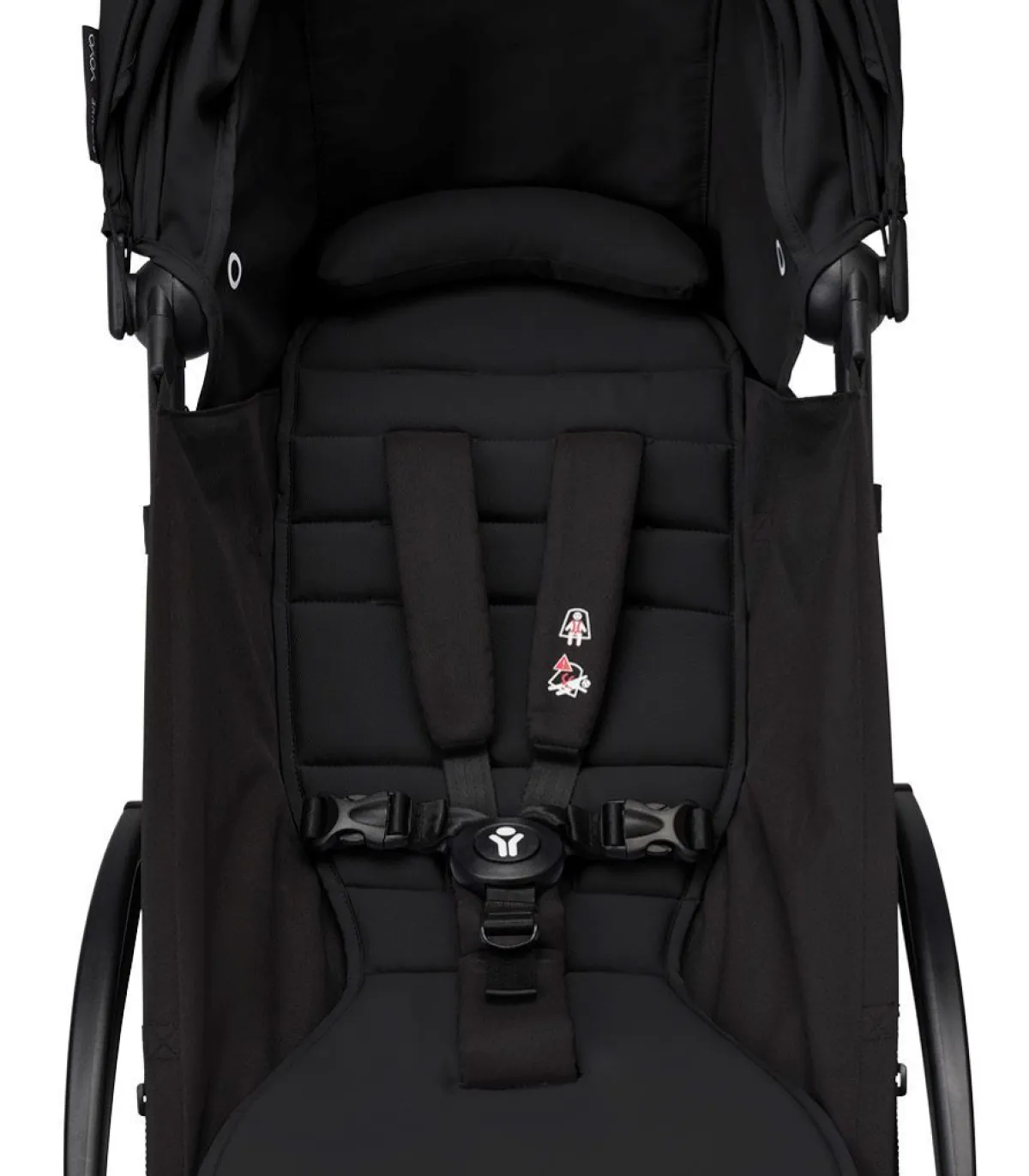 Stokke Combi Kinderwagens|Compacte Kinderwagens * YOYO³ Kinderwagen Compleet met 0+ Newborn Pack Black – Black Frame Zwart