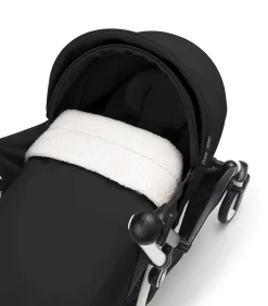 Stokke Combi Kinderwagens|Compacte Kinderwagens * YOYO³ Kinderwagen Compleet met 0+ Newborn Pack Black – Black Frame Zwart