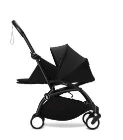 Stokke Combi Kinderwagens|Compacte Kinderwagens * YOYO³ Kinderwagen Compleet met 0+ Newborn Pack Black – Black Frame Zwart