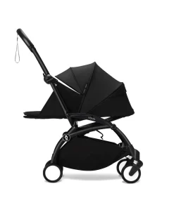 Stokke Combi Kinderwagens|Compacte Kinderwagens * YOYO³ Kinderwagen Compleet met 0+ Newborn Pack Black – Black Frame Zwart