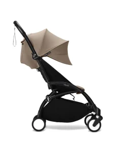 Stokke Combi Kinderwagens|Compacte Kinderwagens * YOYO³ Kinderwagen Compleet met 0+ Newborn Pack – Black Frame Taupe