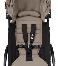 Stokke Combi Kinderwagens|Compacte Kinderwagens * YOYO³ Kinderwagen Compleet met 0+ Newborn Pack – Black Frame Taupe