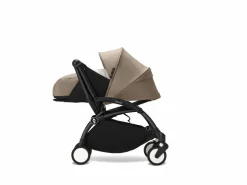 Stokke Combi Kinderwagens|Compacte Kinderwagens * YOYO³ Kinderwagen Compleet met 0+ Newborn Pack – Black Frame Taupe