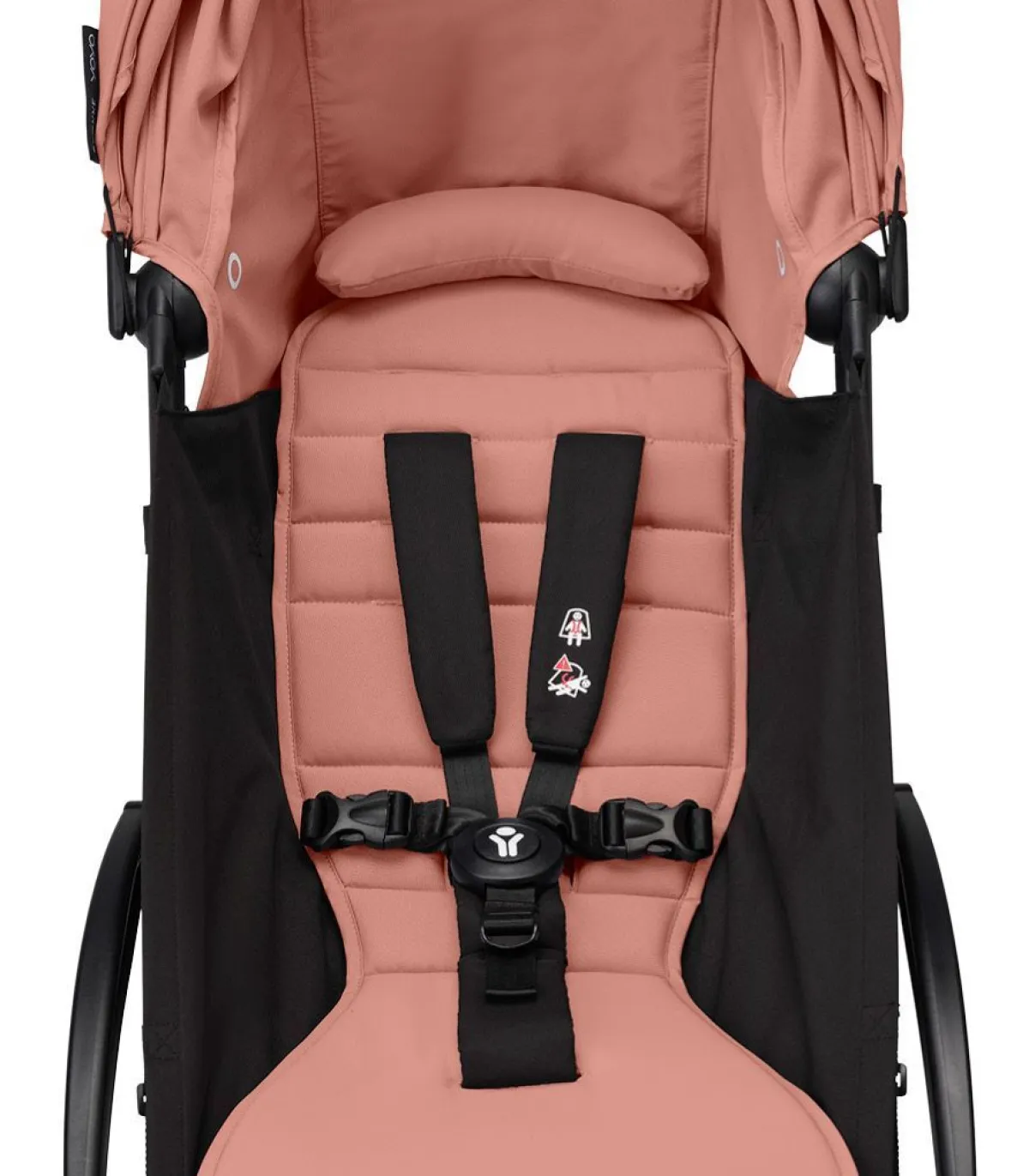 Stokke Combi Kinderwagens|Compacte Kinderwagens * YOYO³ Kinderwagen Compleet met 0+ Newborn Pack Ginger – Black Frame Oranje