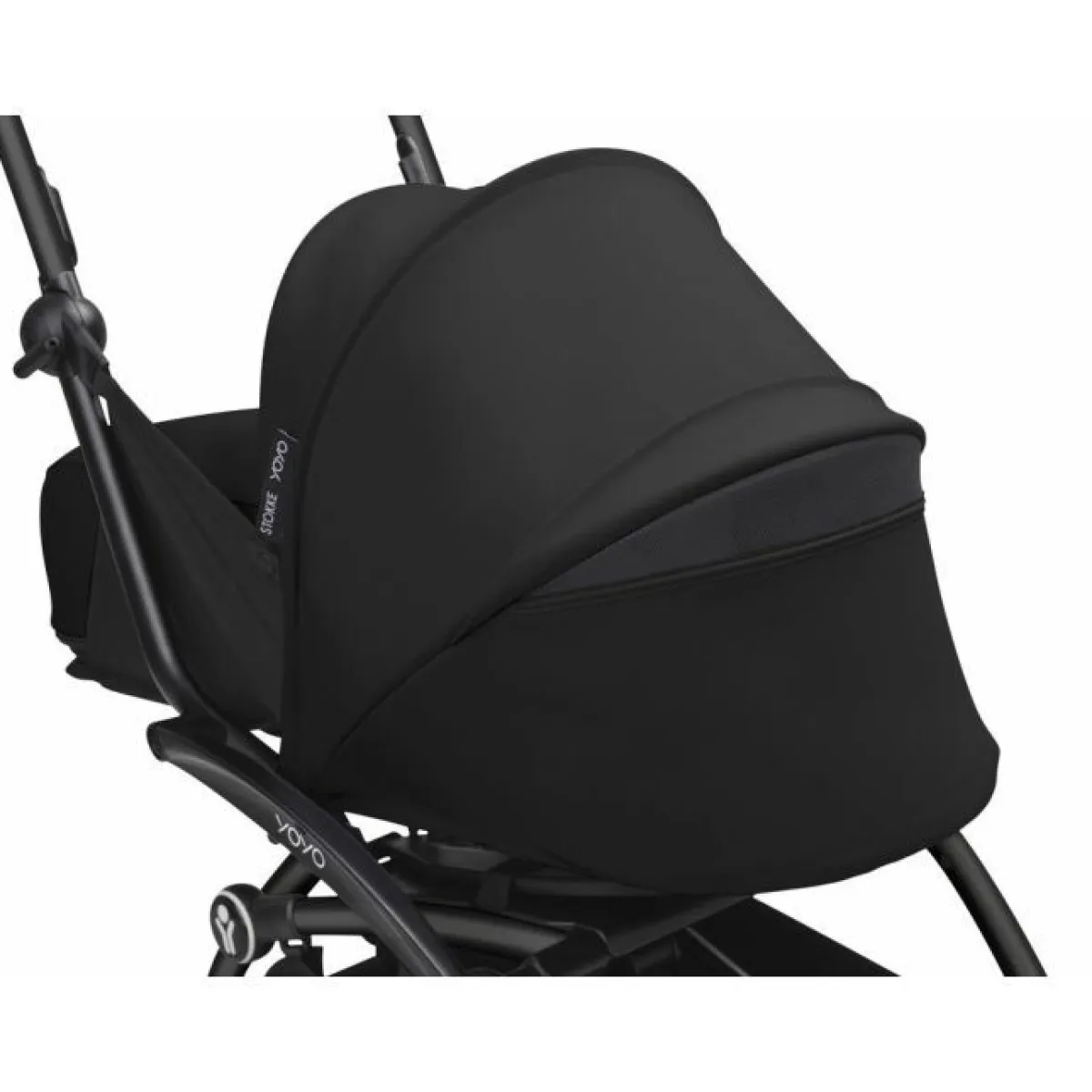 Stokke Combi Kinderwagens|Compacte Kinderwagens * YOYO³ Kinderwagen Compleet Zebra met 0+ Newborn Pack Black – Black Frame Multicolor