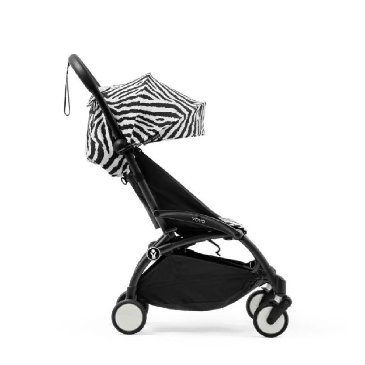 Stokke Combi Kinderwagens|Compacte Kinderwagens * YOYO³ Kinderwagen Compleet Zebra met 0+ Newborn Pack Black – Black Frame Multicolor