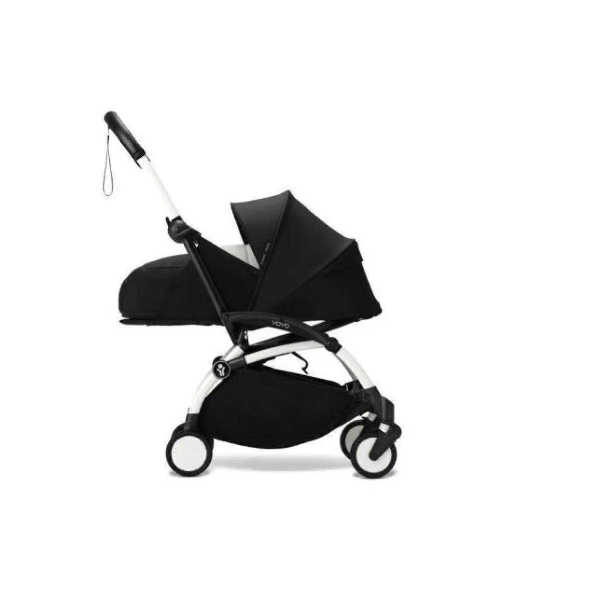Stokke Combi Kinderwagens|Compacte Kinderwagens * YOYO³ Kinderwagen Compleet Leopard met 0+ Newborn Pack Black – White Frame Multicolor
