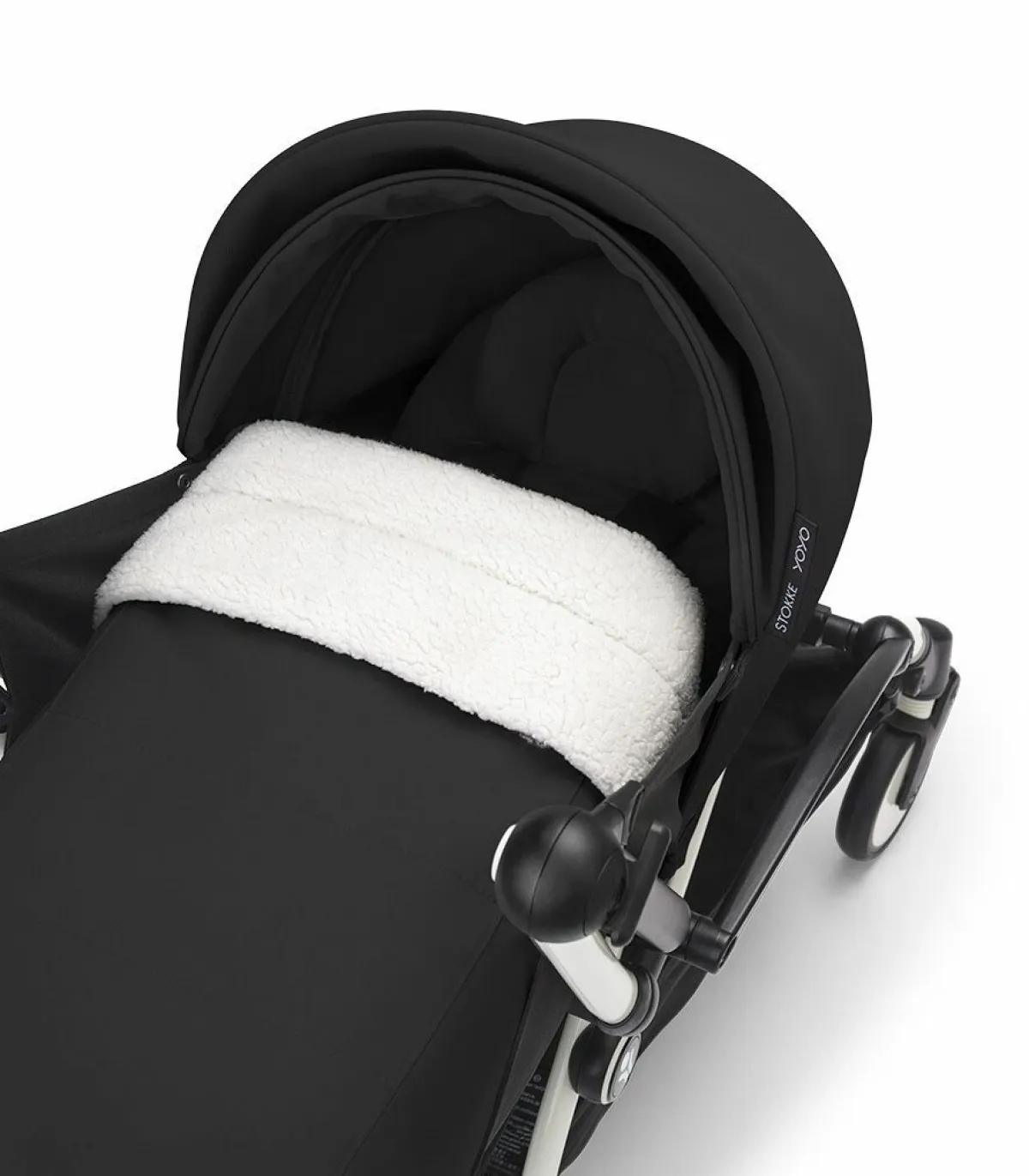Stokke Alle Accessoires * YOYO 0+ Newborn Pack Black Zwart