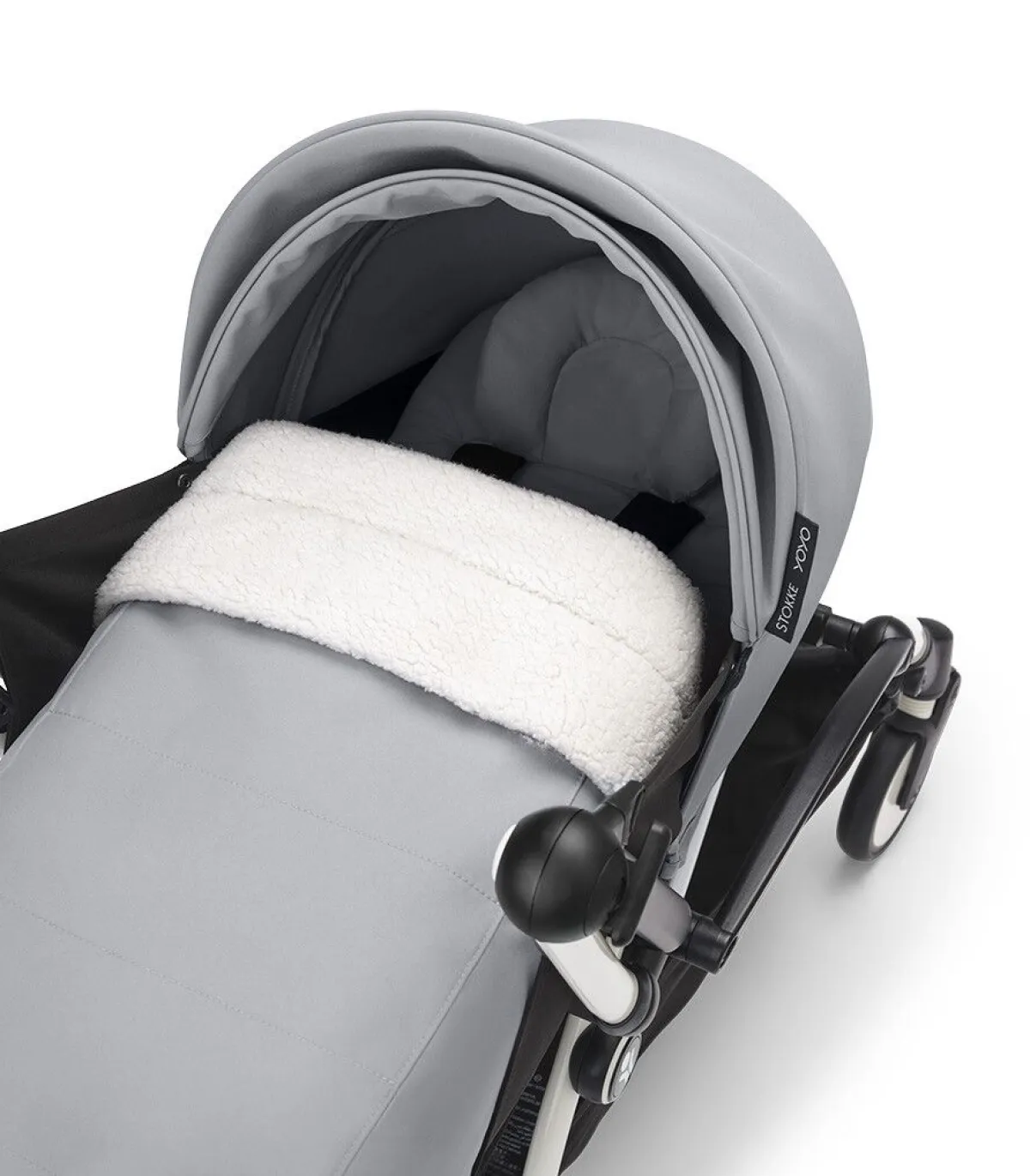 Stokke Alle Accessoires * YOYO 0+ Newborn Pack Stone Grijs