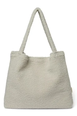 Studio Noos Verzorgingstassen|Verzorgingstassen * Chunky Teddy Mom-bag Light Grey Grijs