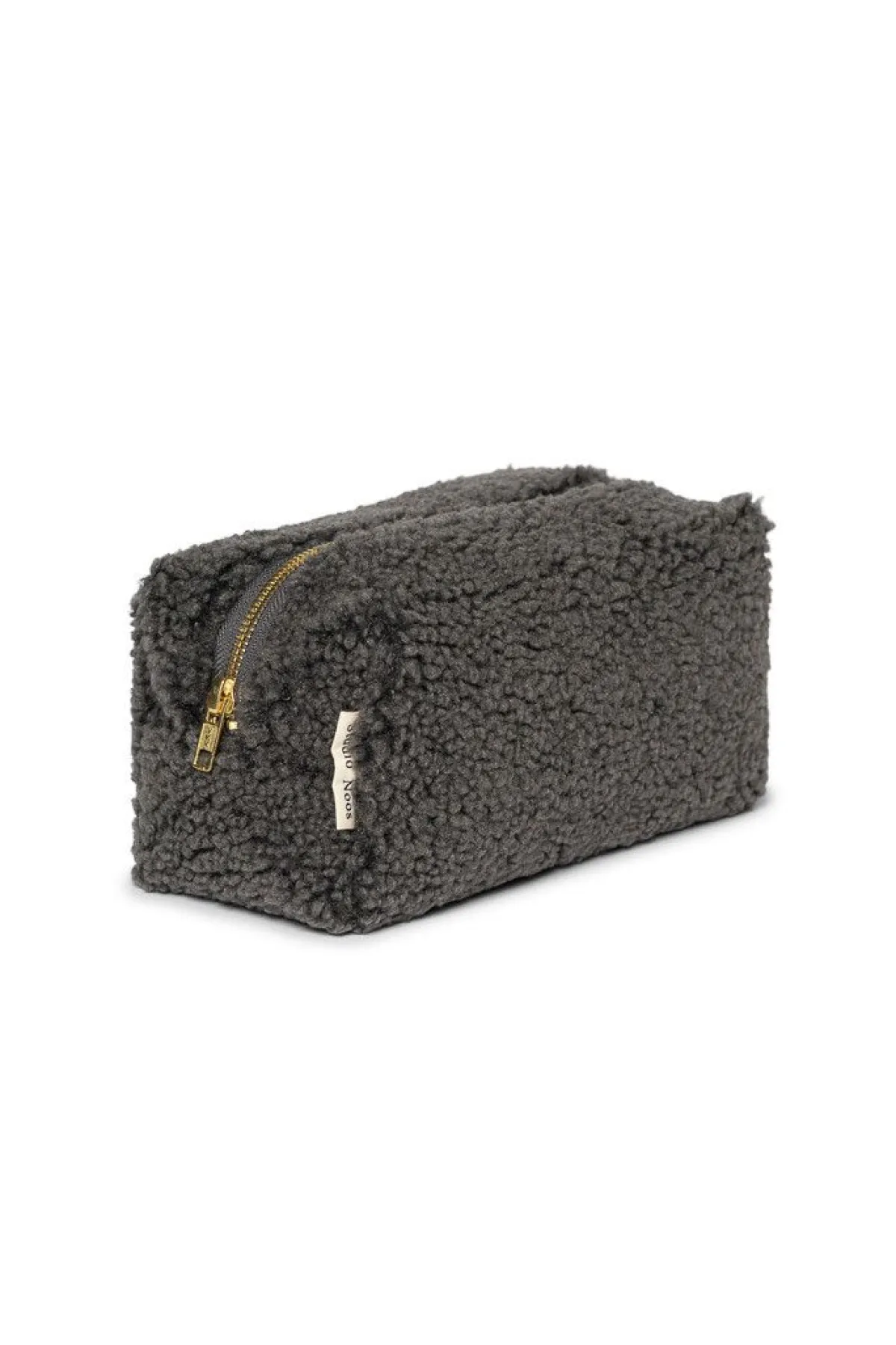 Studio Noos Verzorgingstassen * Chunky Teddy Toilettas Dark Grey Grijs