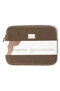 Studio Noos Verzorgingstassen|Verzorgingstassen * Laptop Sleeve Teddy Brown 15 inch Bruin