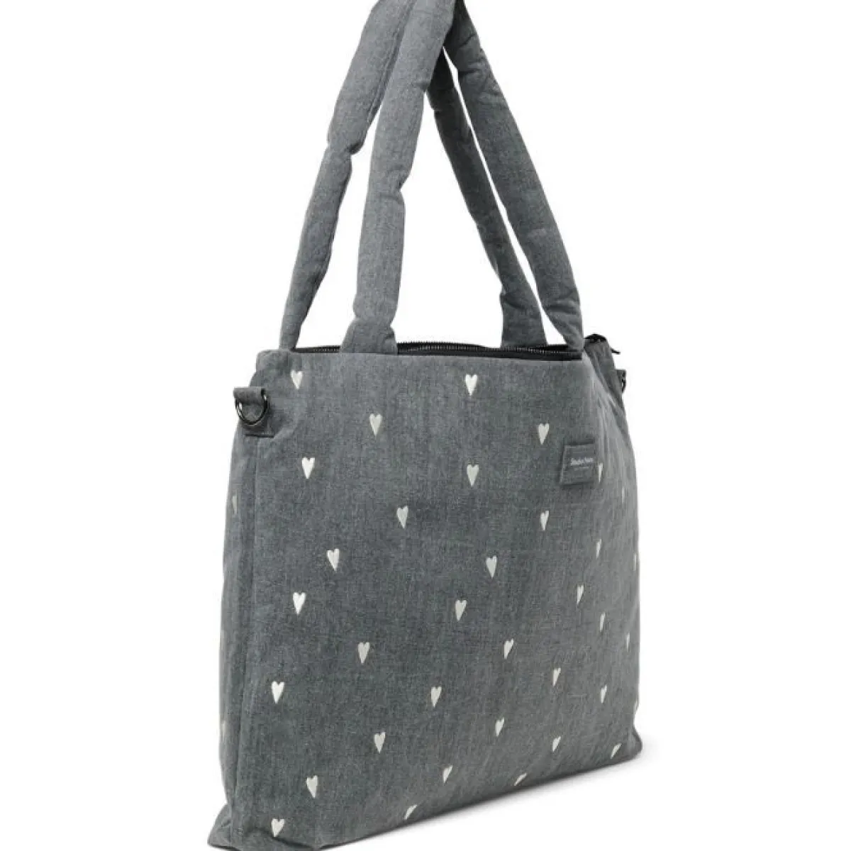 Studio Noos Verzorgingstassen|Verzorgingstassen * Luiertas Grey Hearts Grijs