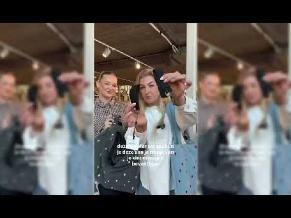Studio Noos Verzorgingstassen|Verzorgingstassen * Luiertas Grey Hearts Grijs