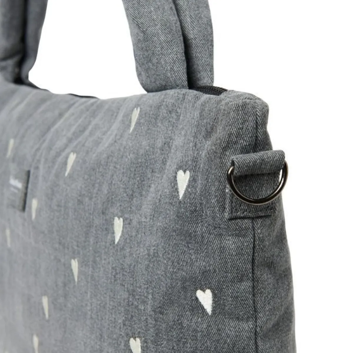 Studio Noos Verzorgingstassen|Verzorgingstassen * Luiertas Grey Hearts Grijs
