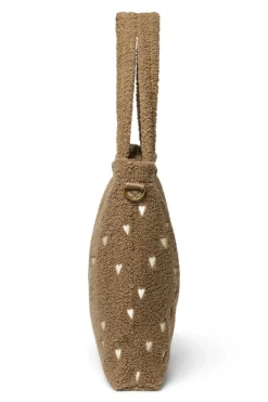 Studio Noos Verzorgingstassen|Verzorgingstassen * Luiertas Teddy Hearts Brown Bruin