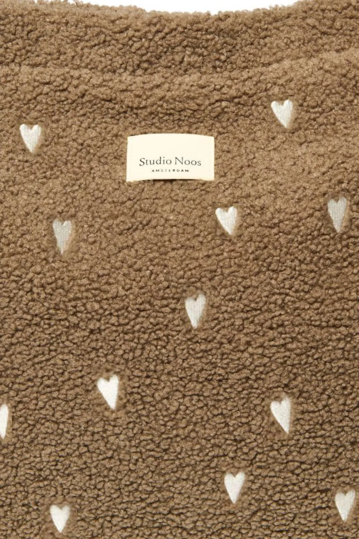 Studio Noos Verzorgingstassen|Verzorgingstassen * Luiertas Teddy Hearts Brown Bruin