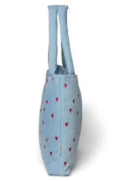 Studio Noos Verzorgingstassen|Verzorgingstassen * Mom Bag Denim Hearts Blauw