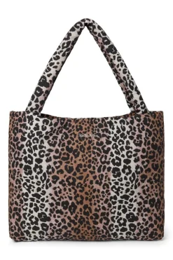 Studio Noos Verzorgingstassen|Verzorgingstassen * Mom Bag Soft Cotton Leopard Hazel Bruin